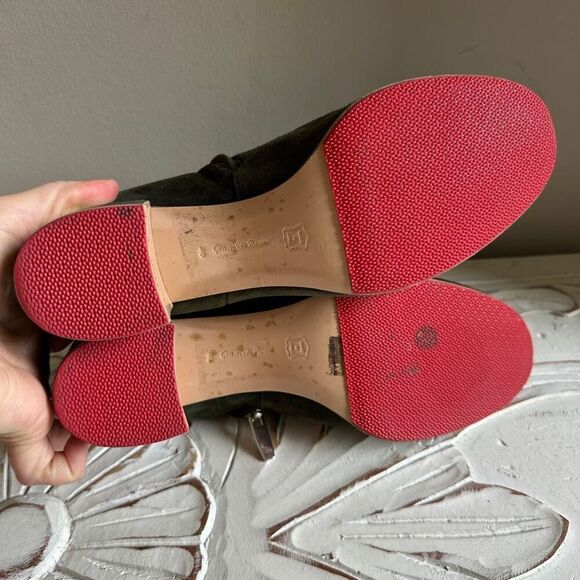 Gianvito Rossi Margaux Suede booties size 40 - Picture 10 of 11